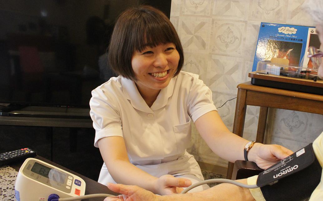 慣れずに不安な事も、看護職員や専門職が相談にのって、お手伝いやお仕事を共創しています。