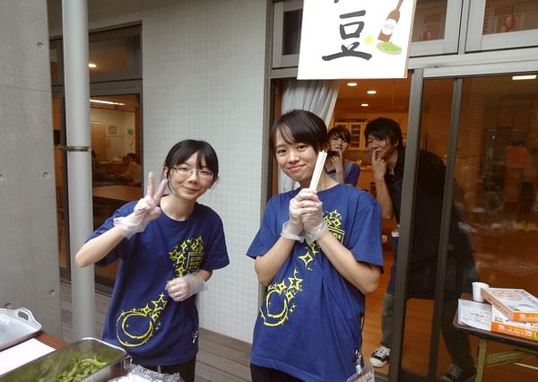 「田園祭り」で屋台も担当します。お揃いのＴシャツをつくって、イベントを盛り上げます