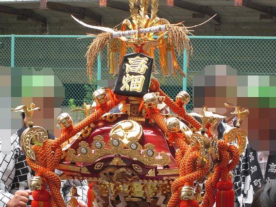 神社の子供神輿も駐車場を休憩場として使ってくれる明るいホームです。