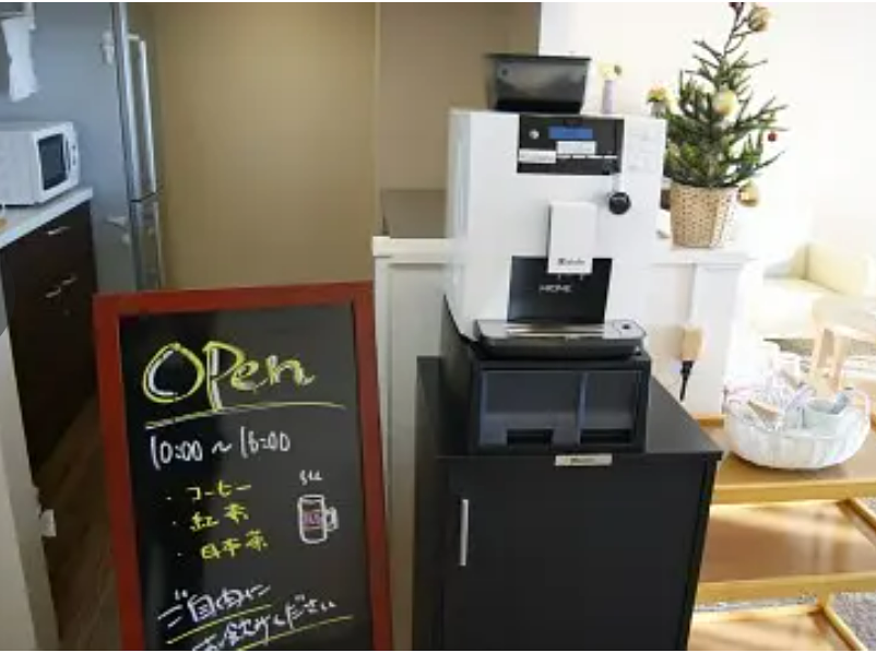 ご自分でできることはご自分で。セルフサービスコーナーも充実しています。